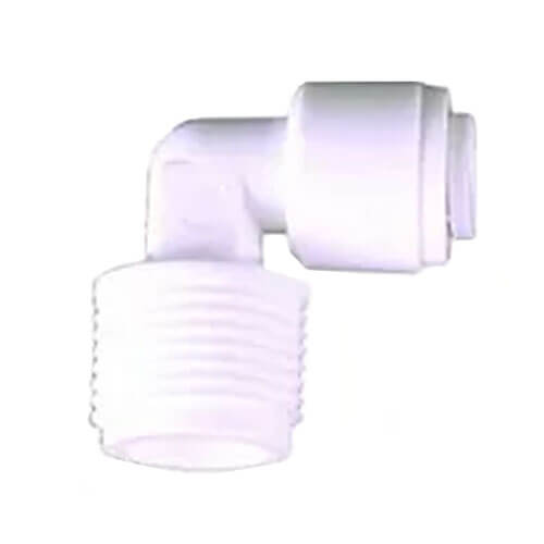 3/8" * 1/4" Male Pipe to Tube Elbow Crystaline Water Master